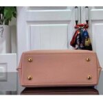 Louis Vuitton LV Women Lockme Ever Mini Handbag Rose Quartz Trianon Grained Calf Leather - Imagen 6