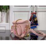 Louis Vuitton LV Women Mini Bumbag Monogram Pink Monogram Empreinte Embossed Supple Grained Cowhide - Image 4
