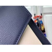 Louis Vuitton LV Women Mylockme Chain Bag Navy Blue Grained Calf Leather (4)