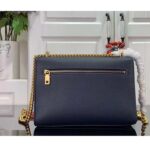 Louis Vuitton LV Women Mylockme Chain Bag Navy Blue Grained Calf Leather - Bild 3