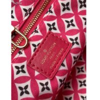 Louis Vuitton LV Women Onthego PM Pink Monogram Coated Canvas Textile Lining (8)