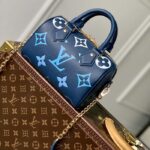 Louis Vuitton LV Women Seedy Bandoulière 20 Dégradé Blue Embossed Supple Cowhide Leather - Image 2
