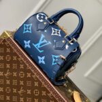 Louis Vuitton LV Women Seedy Bandoulière 20 Dégradé Blue Embossed Supple Cowhide Leather - Image 8