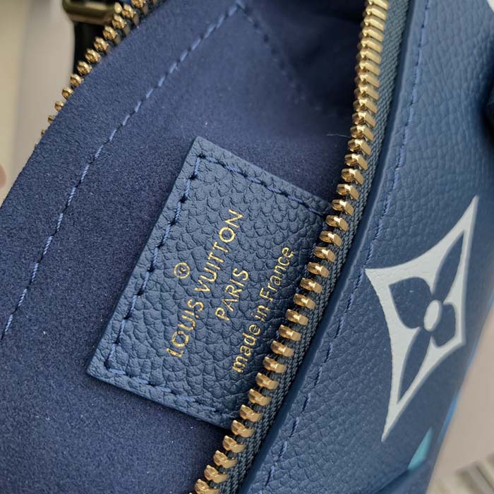 Louis Vuitton LV Women Seedy Bandoulière 20 Dégradé Blue Embossed Supple Cowhide Leather (9)