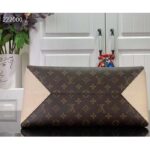 Louis Vuitton LV Women Vendôme MM Cream Monogram Coated Canvas Cowhide Leather – Bild 6