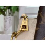 Louis Vuitton LV Women Vendôme MM Cream Monogram Coated Canvas Cowhide Leather – Bild 9