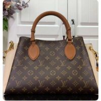 Louis Vuitton LV Women Vendôme MM Cream Monogram Coated Canvas Cowhide Leather (2)