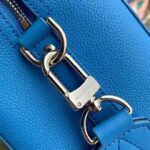 Louis Vuitton Unisex City Keepall Bag Bright Blue Cowhide Leather – Image 7