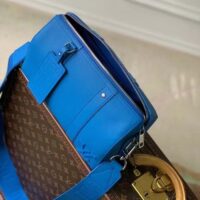 Louis Vuitton Unisex City Keepall Bag Bright Blue Cowhide Leather (3)