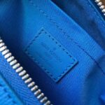 Louis Vuitton Unisex City Keepall Bag Bright Blue Cowhide Leather – Image 10