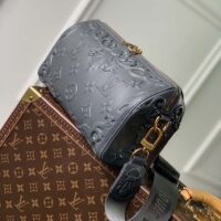 Louis Vuitton Unisex City Keepall Bag Dark Shadow Gray Calf Leather (2)