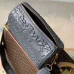 Louis Vuitton Unisex City Keepall Bag Dark Shadow Gray Calf Leather - Image 5