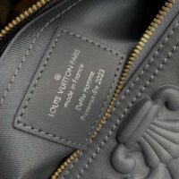 Louis Vuitton Unisex City Keepall Bag Dark Shadow Gray Calf Leather (2)