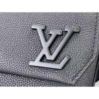 Louis Vuitton Unisex LV Fastline Messenger Black Cowhide Leather Zipped Closure (2)