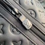 Louis Vuitton Unisex LV Helmet Bag Black Calf Leather Cowhide Double Handles - immagine 8