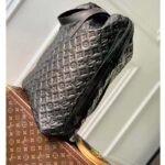 Louis Vuitton Unisex LV Helmet Bag Black Calf Leather Cowhide Double Handles - immagine 3