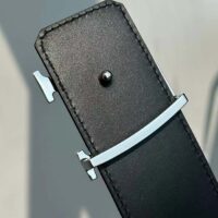 Louis Vuitton Unisex LV Initiales 40mm Reversible Belt Damier Graphite Canvas (9)