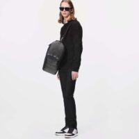 Louis Vuitton Unisex LV Keepall Bandoulière 50 Travel Bag Black Double Zip Closure Padlock (6)