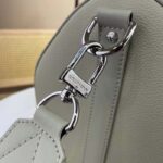 Louis Vuitton Unisex LV Keepall Bandoulière 50 Travel Bag Sage Cowhide Leather - Image 11