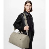 Louis Vuitton Unisex LV Keepall Bandoulière 50 Travel Bag Sage Cowhide Leather (4)
