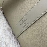 Louis Vuitton Unisex LV Keepall Bandoulière 50 Travel Bag Sage Cowhide Leather (4)
