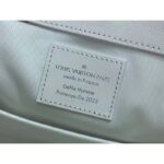 Louis Vuitton Unisex LV Sac Plat Optic White Calf Leather Double Handle - Image 10