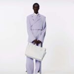 Louis Vuitton Unisex LV Sac Plat Optic White Calf Leather Double Handle - Image 12