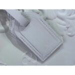 Louis Vuitton Unisex LV Sac Plat Optic White Calf Leather Double Handle - Image 8