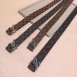 Louis Vuitton Unisex LV Speed 40mm Reversible Belt Yellow Monogram Coated Canvas Leather – Bild 13