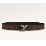 Louis Vuitton Unisex LV Speed 40 mm Wendegürtel Gelbes Monogramm Beschichtetes Canvas-Leder