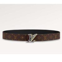 Louis Vuitton Unisex LV Speed 40mm Reversible Belt Yellow Monogram Coated Canvas Leather (3)