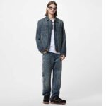 Louis Vuitton Unisex LV Trainer Maxi Black Suede Calf Leather Textile Laces Beads Rubber - Image 11