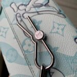 Louis Vuitton Unisex LVxYK Steamer Wearable Wallet Crystal Blue Monogram Aquagarden Coated Canvas - Image 7