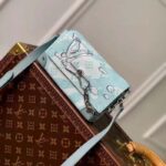 Louis Vuitton Unisex LVxYK Steamer Wearable Wallet Crystal Blue Monogram Aquagarden Coated Canvas - Image 2