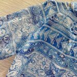 Louis Vuitton Women LV Monogram Tile Long Shirt Dress Cotton Blue White Regular Fit - Bild 6