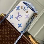 Louis Vuitton Women LV Néonoé BB Blue Monogram Coated Canvas Textile Lining – Bild 4