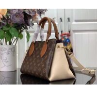 Louis Vuitton Women LV Opéra BB Cream Monogram Coated Canvas Cowhide Leather (9)