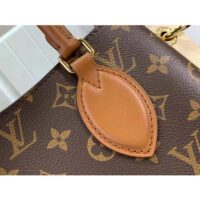 Louis Vuitton Women LV Opéra BB Cream Monogram Coated Canvas Cowhide Leather (9)