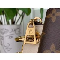 Louis Vuitton Women LV Opéra BB Cream Monogram Coated Canvas Cowhide Leather (9)