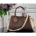 Louis Vuitton Women LV Opéra BB Cream Monogram Coated Canvas Cowhide Leather - Bild 3