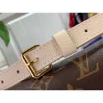 Louis Vuitton Women LV Opéra BB Cream Monogram Coated Canvas Cowhide Leather - Bild 10