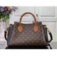 Louis Vuitton Women LV Opéra MM Black Monogram Coated Canvas Cowhide Leather (6)