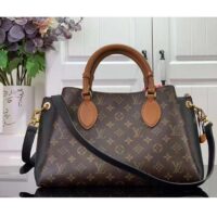 Louis Vuitton Women LV Opéra MM Black Monogram Coated Canvas Cowhide Leather (6)