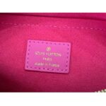 Louis Vuitton Women LV Speedy Bandouliere 20 Handbag Rose Calfskin Double Zip – Bild 10