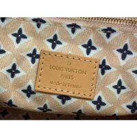 Louis Vuitton Women LV Speedy Bandoulière 25 Beige Monogram Coated Canvas Double Zip Padlock (1)