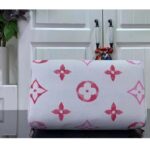 Louis Vuitton Women LV Speedy Bandoulière 25 Pink Monogram Coated Canvas Double Zip Padlock - Image 5