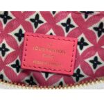 Louis Vuitton Women LV Speedy Bandoulière 25 Pink Monogram Coated Canvas Double Zip Padlock - Image 10