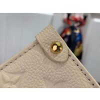 Louis Vuitton Women LV x YK OnTheGo Mini White Embossed Grained Monogram Cowhide Leather (1)