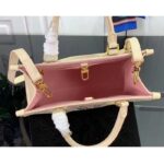 Louis Vuitton Women LV x YK OnTheGo Mini White Embossed Grained Monogram Cowhide Leather – Image 6