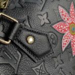 Louis Vuitton Women LVxYK Speedy Bandoulière 25 Black Embossed Grained Monogram Cowhide Leather – Image 8